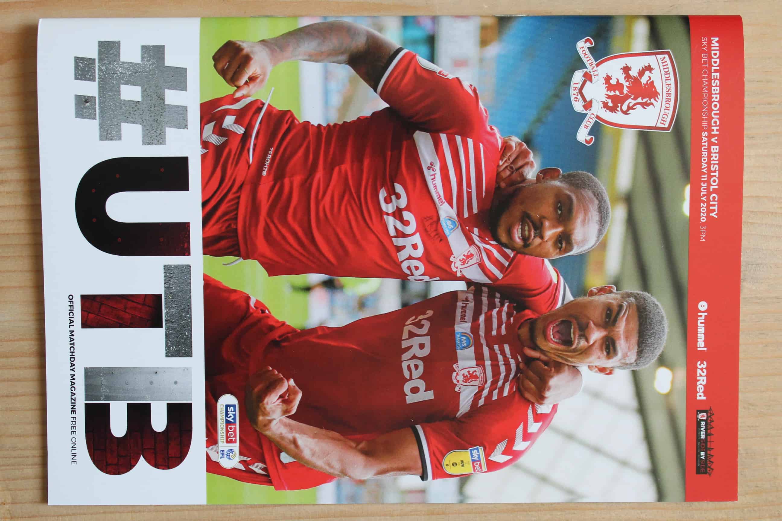 Middlesbrough FC v Bristol City FC